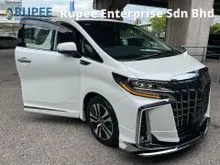 2022 Toyota Alphard 2.5 SC Package MPV Sun Roof Pilot Full Leather Memory Seat Contorl *FOC Modenlisda Sport Kit Apple Car Play  (UnRegisted)