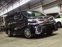 2017 Toyota Vellfire 2.5 Z G Edition ZG JBL 4 CAM PRECRASH