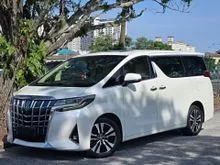 2021 Toyota Alphard 3.5 SC FACELIFT 8SPEED PILOT SEAT SUNROOF GGH30 AGH30