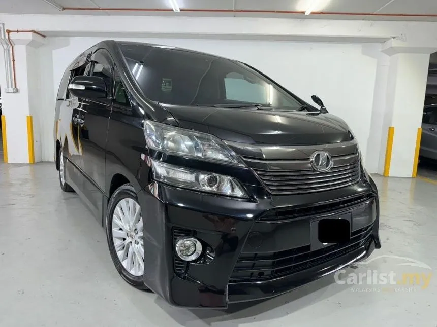 2012 Toyota Vellfire Z G Edition MPV