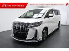 2021 Toyota Alphard 2.5 G SC Modellista MPV 39K-MILAGE/ REG-2024/ FULL SPEC JBL,360 CAMERA,THEATER/ ONE OWNER/ GRADE A/ FREE 1YEAR WARRANTY
