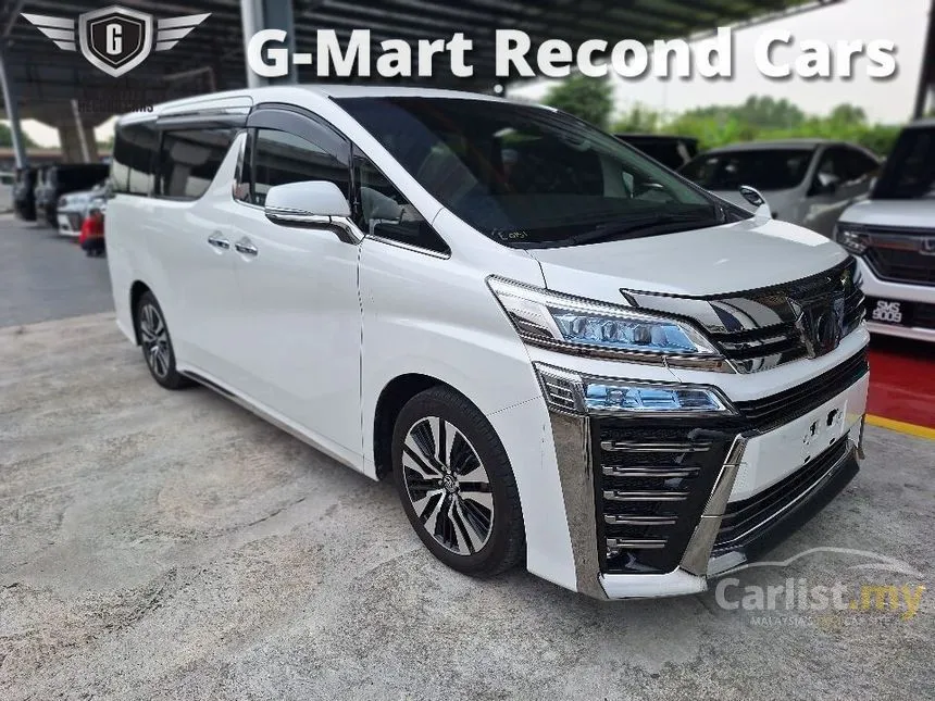 2020 Toyota Vellfire Z G Edition MPV