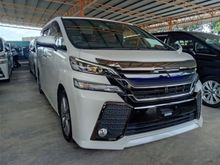 2016 Toyota Vellfire 2.5 Z A Edition MPV golden eyes