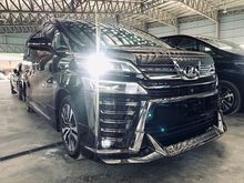 BRAND NEW ORI FULL SPEC EVER 2019 Toyota Vellfire 2.5 ZG ALPHARD SC
