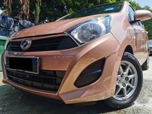 YR MADE 2015 Perodua Axia 1.0 G (A) HighSpec 1 Lady Owner Full Service Hot Model Hatchback Car