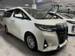 Recon (YEAR END PROMOTION) 2020 Toyota Alphard 2.5 G S MPV (8YRS WARRANTY)