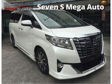 2015 Toyota Alphard 3.5 G Executive Lounge EL + Modellista Kit + JBL + HomeTheater + 4 Cameras + UNREG + Local AP + Showroom Car (NO GST! CALL ME NOW)