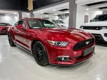 2018 Ford Mustang 2.3 Coupe Maroon (Keyless Entry/Start, Shaker Sound System, Air Cond Seat, Reverse Camera)