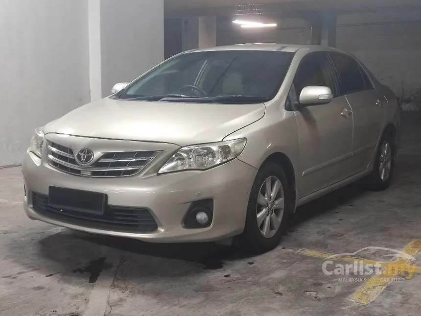 2011 Toyota Corolla Altis E Sedan