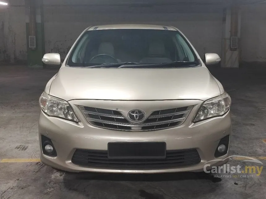 2011 Toyota Corolla Altis E Sedan