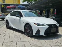 2021 Lexus IS 300 2.0 F Sport MODE BLACK [5A, 19K KM, RED INTERIOR, SUNROOF, AIRCOND SEAT]