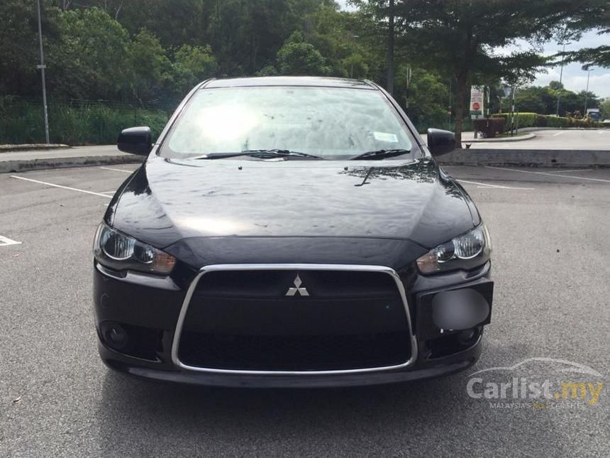 Mitsubishi lancer 10 black