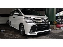 2015 Toyota Vellfire 2.5 ZG / SUNROOF / READY STOCK / 4 YEARS WARRANTY