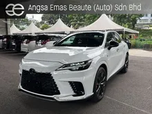 2023 Lexus RX 350 2.4 F Sport SUV (A) 5A Power Rear Seats