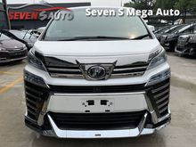 2018 Toyota Vellfire 3.5 ZAG Full Spec