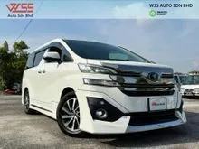 Toyota Vellfire 3.5 VL MPV ZA G Pilot seat JBL