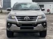 Used 2017 Toyota Fortuner 2.4 VRZ SUV,ONE OWNER,ORI PAINT,ORI MILEAGE,YEAR END PROMOTION ,ONE YEAR WARRANTY - Cars for sale