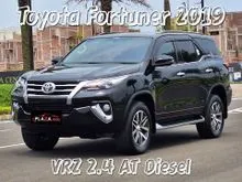 2019 Toyota Fortuner 2.4 VRZ 4X2 SUV DIESEL SOLAR (Ready banyak Fortuner VRZ Fortuner TRD Fortuner GR Sport)