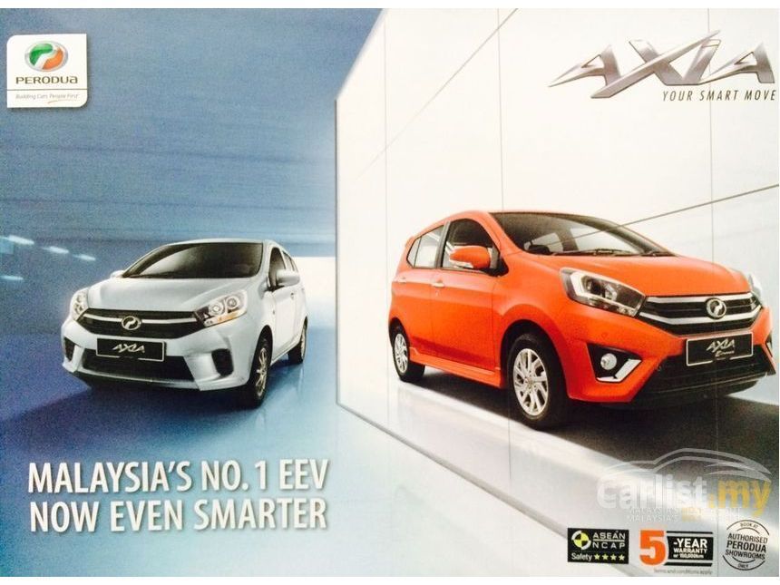 Perodua Axia 2016 G 1.0 in Selangor Automatic Hatchback 