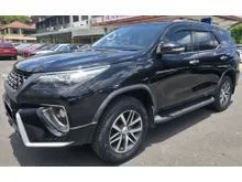 2016 TOYOTA FORTUNER 2.7 A SRZ 4WD 4X4 (AT) (SUV) (GOOD CONDITION) - ATTITUDE BLACK MICA (218) PADDLE SHIFTERS PLATE SABAH - 83,000KMS