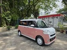 2025 Daihatsu Move Canbus 0.7 Stripes G Turbo KEI Car - 2 POWER DOOR - 4 CAMERA - (UNREGISTERED) - Retro-Styled Kei Car