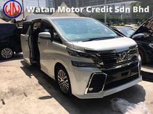2015 Toyota Vellfire 2.5 Z G Edition MPV (ACTUAL YEAR MAKE 2015) GST INCLUSIVE