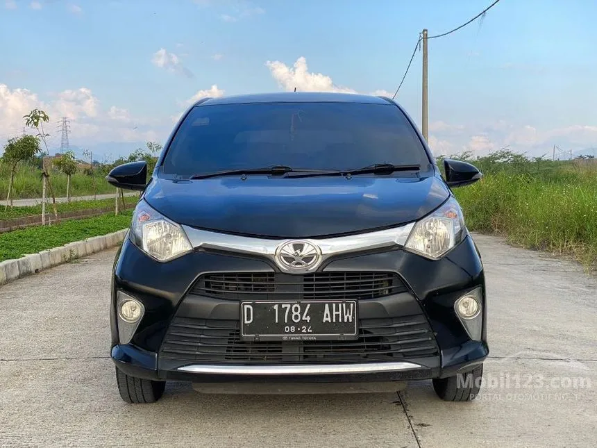Jual Mobil Toyota Calya 2019 G 1.2 di Jawa Barat Manual MPV Hitam Rp 105.000.000