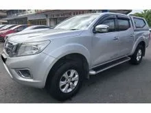 2017 NISSAN NAVARA NP300 DOUBLE CAB 2.5 A (TYPE V) 4WD (AT) (4X4) (GOOD CONDITION)TUNGSTEN SILVER - K23 85,000KMS 7-AT