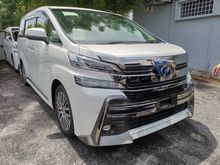 2017 Toyota Vellfire 2.5 Z G Edition MPV