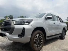2021 Toyota Hilux 2.4 V Dual Cab Pickup PROJECTER HEADLAMP LEATHER SEAT WARRANTY