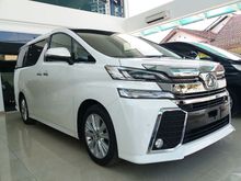 2016 Toyota Vellfire 2.5 Z A Edition MPV PCS ANROID 4CAM 5 YEARS WARRANTY