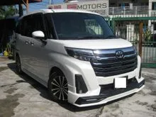 21/24 Toyota Roomy 1.0 Custom G-T (A) Tank Full loaded Pre Crash Lane Keep Assit 2 Power Doors Heated Seats GR Bodykits Push Start Keyless Entry