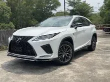 Lexus RX 300 2.0 F Sport//SPECIAL OFFER//**LOW MILEAGE 23k KM**Panoramic SunRoof**HUD**360 CAM**10 Years Warranty+Free 1st Service+Free Tinted**