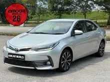 ORI2018 Toyota Corolla Altis 2.0 V WITH 5 YEAR WARRANTY