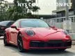 Recon 2019 Porsche 911 3.0 Carrera S Coupe 992 PDK Unregistered Sport Chrono With Mode Switch Sport Exhaust System Surround View Camera - Cars for sale