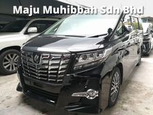 2015 Toyota Alphard 2.5 SC PILOT SEATS ALPINE FULL SETS CHEAPEST IN TOWN UNREG