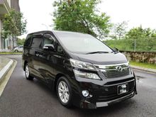 2012 Toyota Vellfire 2.4 Z Platinum MPV