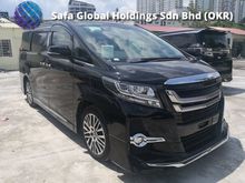 2017 Toyota Alphard 2.5 SC FULL MODELISTA BODYKIT/SUNROOF/PILOT SEATS/2 POWER DOOR/POWER BOOT UNREG 17