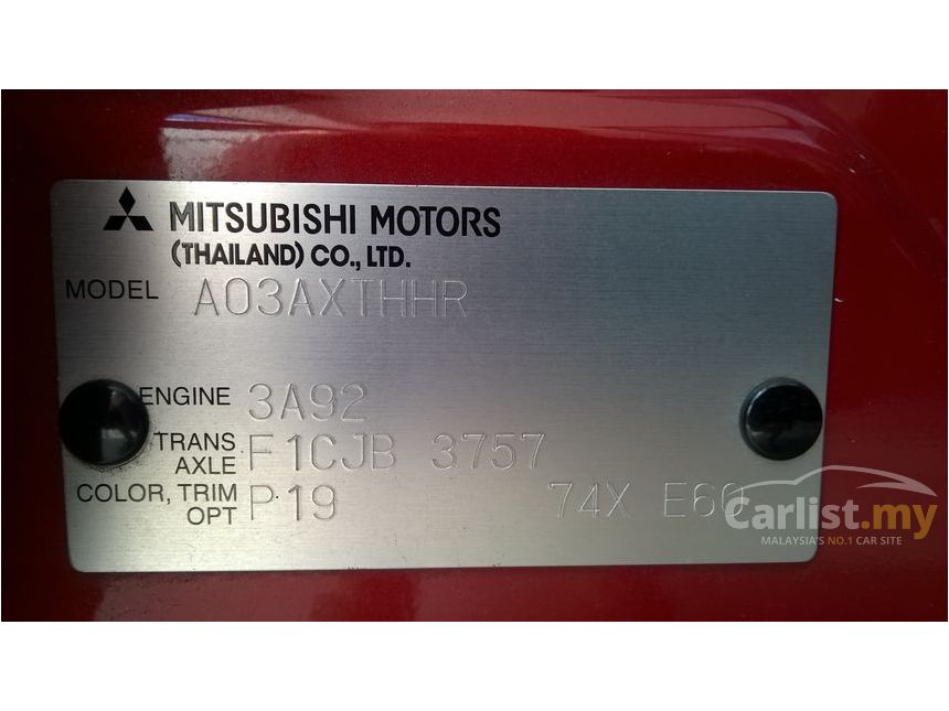 2013 Mitsubishi Mirage GS Hatchback