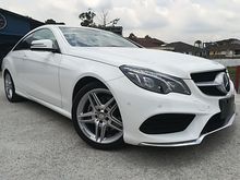 2013 Mercedes-Benz E250 2.0 AMG Coupe *PREMIUM CONDITION*NEGOTIABLE*