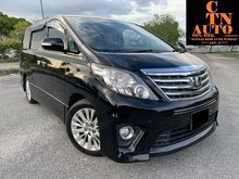 TOYOTA ALPHARD 3.5 G FULL SPEC (A) (H/THEATER) (POWER DOOR) (POWER BOOT) CODITION 99 LIKE NEW