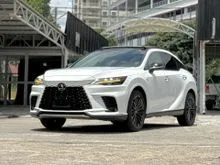 [INCLUDE TAXMULTI SPOKE WHEELS , 22,541KM / GRADE 4.5B] 2023 Lexus RX 350 2.4 F Sport Handling SUVS