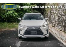2016 Lexus RX200t 2.0 Luxury UNREG (Powerboot/ 3LED Lamp/ Front Lip)