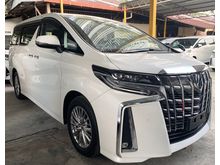 2018 Toyota Alphard 2.5 S 8 SEATER - SUNROOF - ROOF TV - 5 YEARS WARRANTY