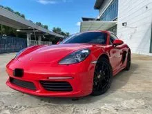 2018 Porsche 718 2.0 Cayman Coupe local 18 mile 4k km
