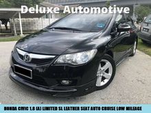 2013 Honda Civic 1.8 S i-VTEC Facelift Limited SL Sport Low Mileage One Owner