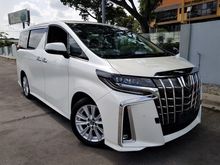 2019 Toyota Alphard 2.5 SA SUNROOF UNREG