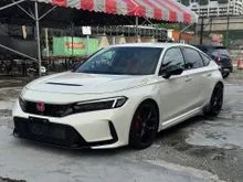2024 Honda Civic 2.0 Type R Hatchback (White) 1,600 KM Mileage, Ready Stock