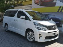 2014 Toyota Vellfire 2.4 ZG EDITION with COOL BOX