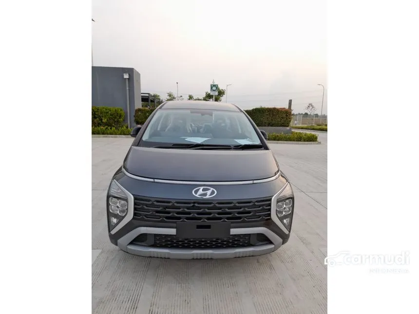 Jual Mobil Hyundai Stargazer 2024 Prime 1.5 di Banten Automatic Wagon Abu